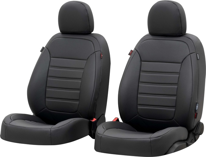 Actual product image Walser Seat cover for Ford Focus III Turnier 07/2010-Today, 2 single seat covers Titanium