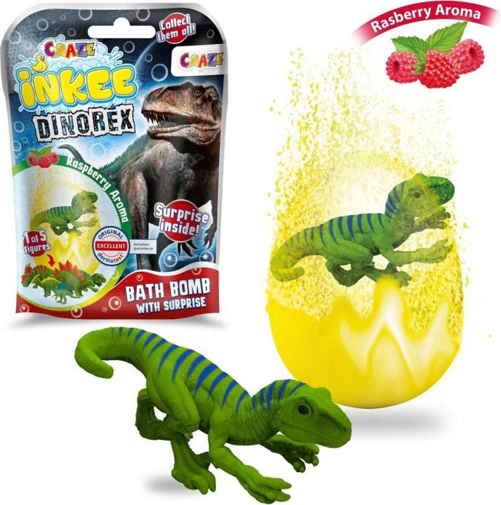 Produktbild Craze Inkee Surprise Dino (Badekugeln, 92 g)