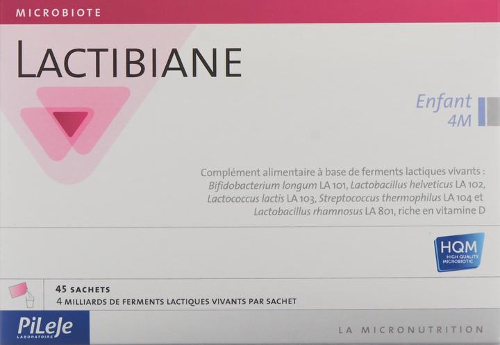 Image du produit Lactibiane Enfants 4M (45 pièce(s), Beutel, 109 g)