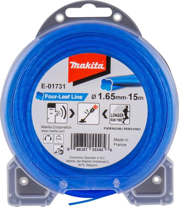 Actual product image Makita Four Leaf (Weed whacker, Trimmer line + line spool)