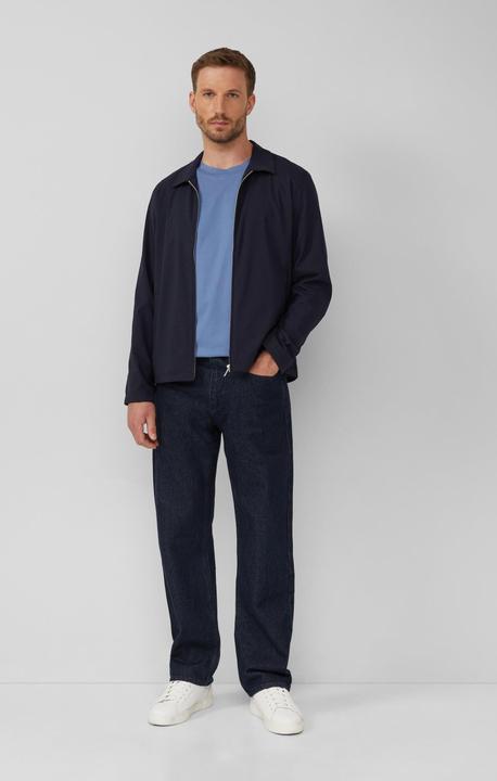 Produktbild S.Oliver T-Shirt T-Shirt aus merzerisierter Baumwolle mit Logo-Detail (M)