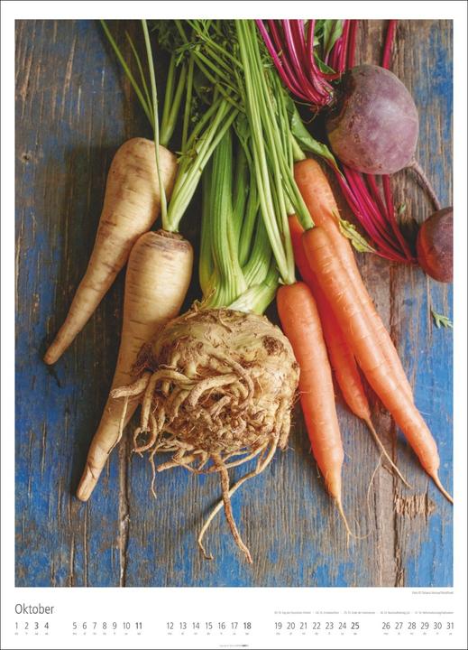 Immagine prodotto Food Gallery Kalender 2026 (49 x 68 cm)