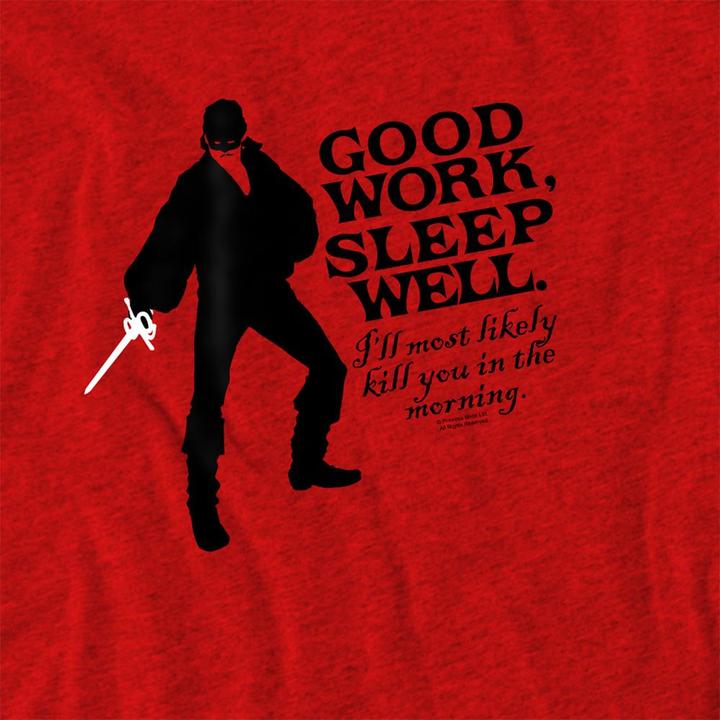 Produktbild The Princess Bride Good Work TShirt meliert (S)