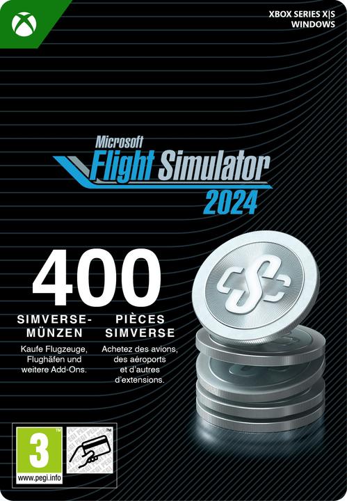 Microsoft Xbox Flight Simulator 2024 - 400 Simverse Coins Download Code