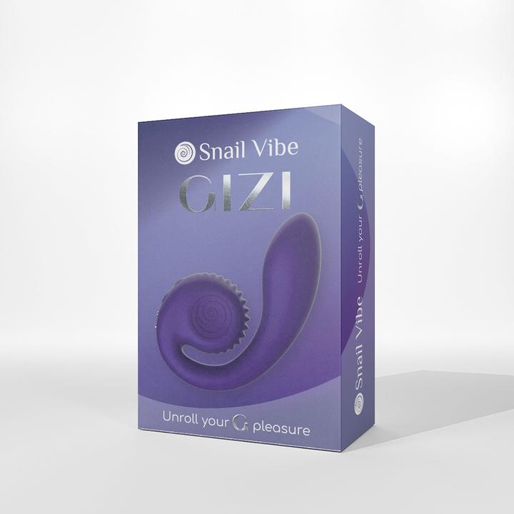 Image du produit Snail Vibe Vibromasseur Gizi - Pourpre