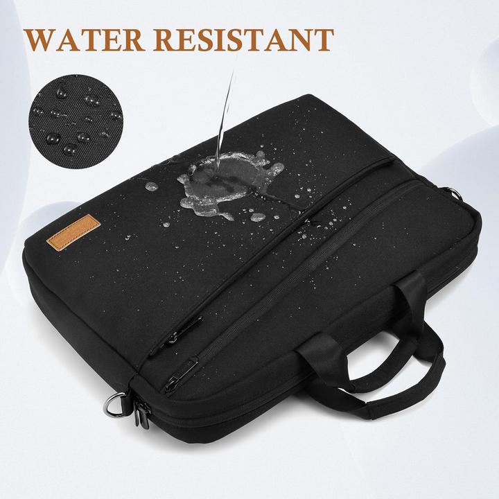 Produktbild Only-Bags.Store Laptoptasche Aktentasche für Laptop erweiterbar wasserdicht (16")