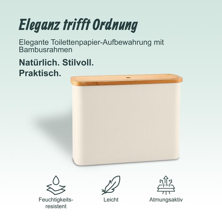 Actual product image Relaxdays Toilettenpapier-Aufbewahrung