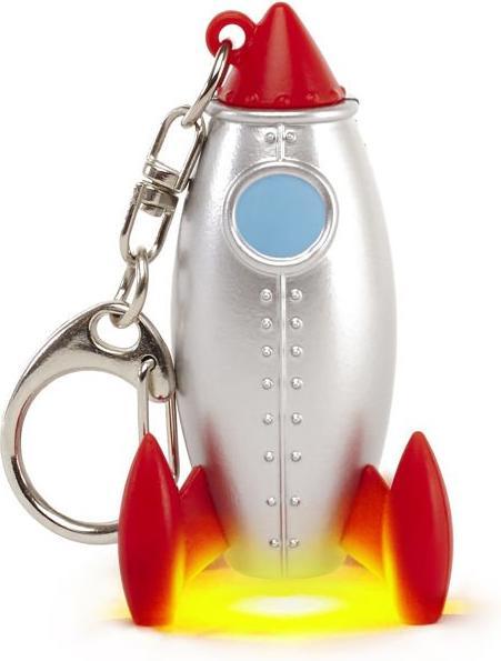 Actual product image Kikkerland Rocket Keychain (KRL79-EU)