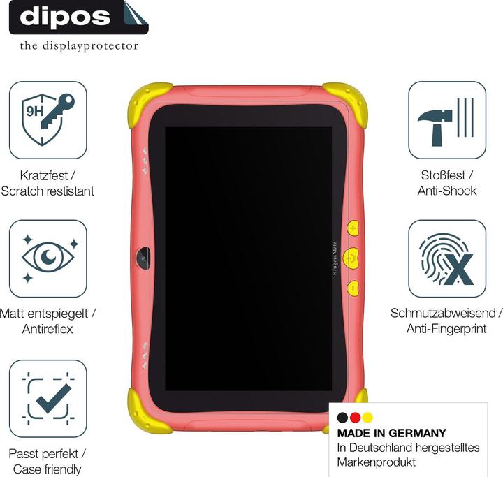 Actual product image Dipos Anti-Shock Screen Protector Matte (Krueger Matz FUN 808)