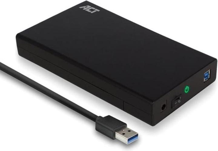 Boîtier pour disque dur SATA 3.5", sans vis, USB 3.2 Gen1 (3.5")