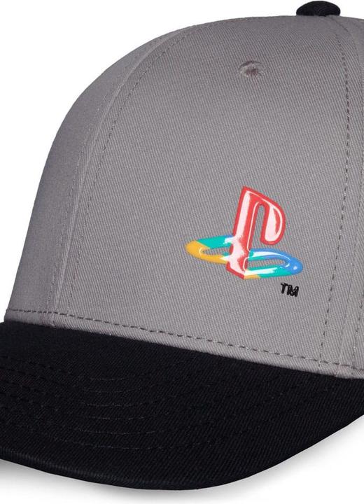 Actual product image Difuzed PlayStation Baseball Logo Grey