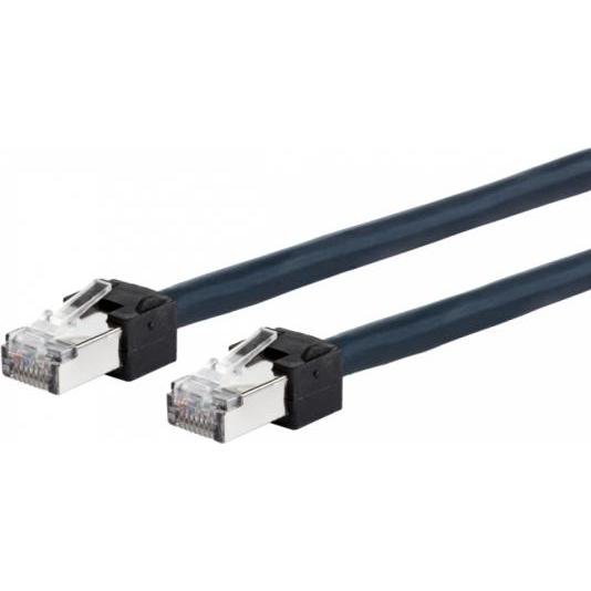Metz Connect 13084VA000-E Netzwerkkabel 10 m Cat6 S/FTP (S-STP) Schwarz (PiMF, SFTP, CAT6, 10 m), Netzwerkkabel
