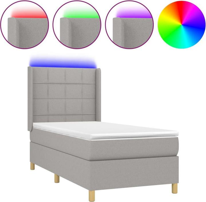 Actual product image vidaXL Boxspringbett (90 x 190 cm)