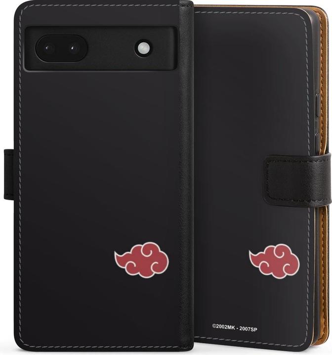 Produktbild DeinDesign Tasche für Google Pixel 6a Handy Flip Case Wallet Cover Handytasche Leder Akatsuki Naruto (Google Pixel 6a)