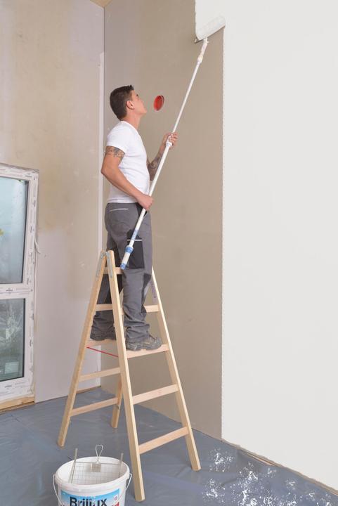 Actual product image kaiserkraft Wooden stepladder (Stepladder)