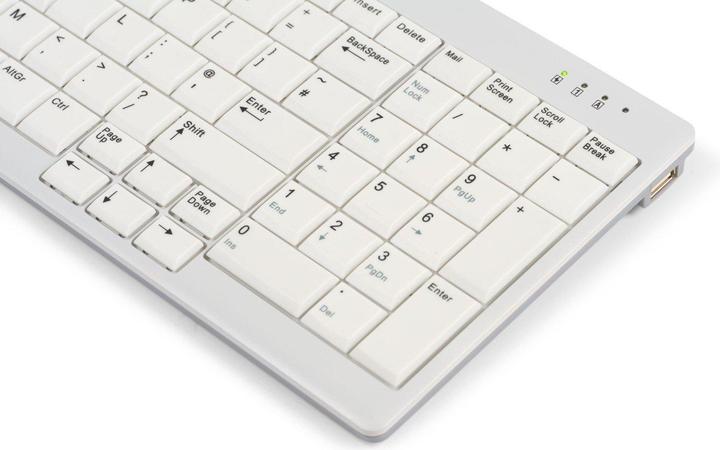 Actual product image Bakker Elkhuizen BNEU960V2DE BAKKER Ultraboard 960 V2 Keyboard DE with cable QWERTZ (DE, Cable)