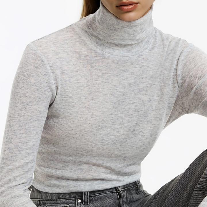 Actual product image La Redoute Collections Rollkragen-T-Shirt aus einer Lyocell-Mischung (XS)