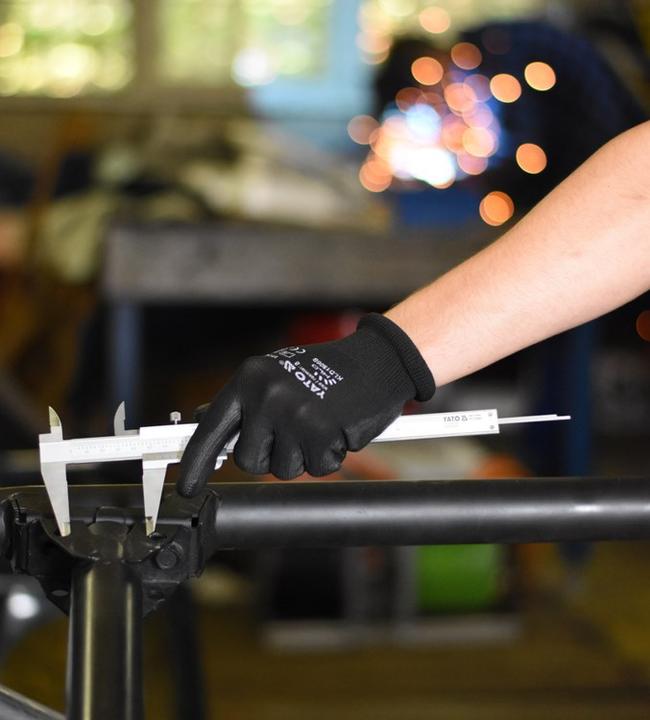 Actual product image Yato VERNIER CALIPER SS STEEL0200MM0.02MM (20 cm)