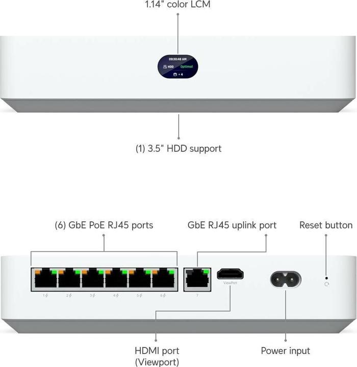 Produktbild Ubiquiti Compact UniFi Protect NVR (Netzwerk Videorecorder (NVR))