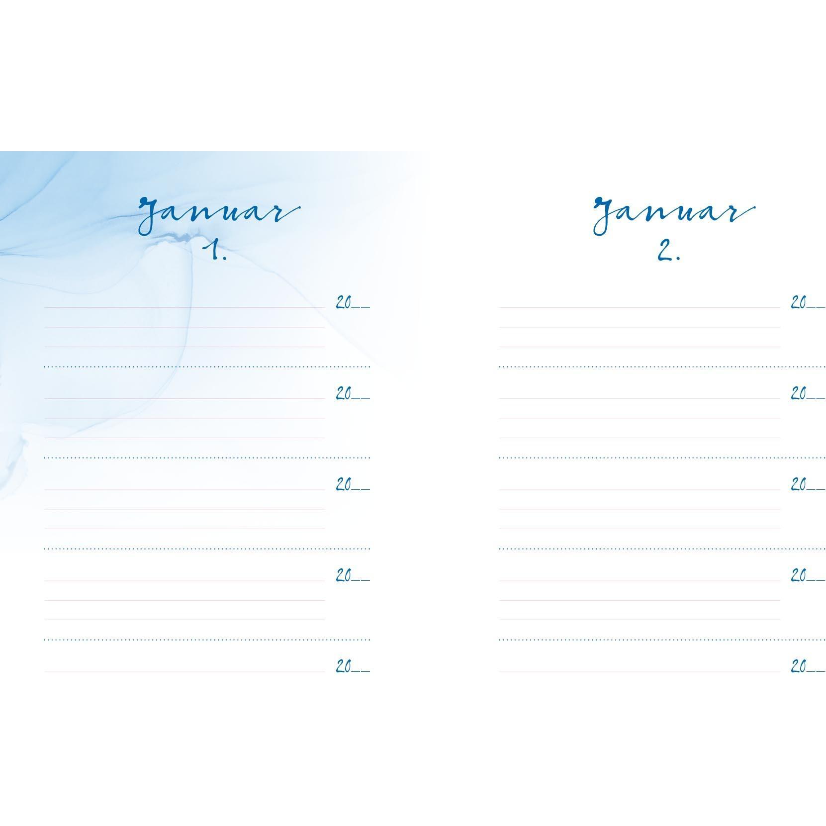 Thumbnail - Edition Fischer, Agenda, Fünf-Jahres-Tagebuch - One Line a Day (A5, Deutsch)