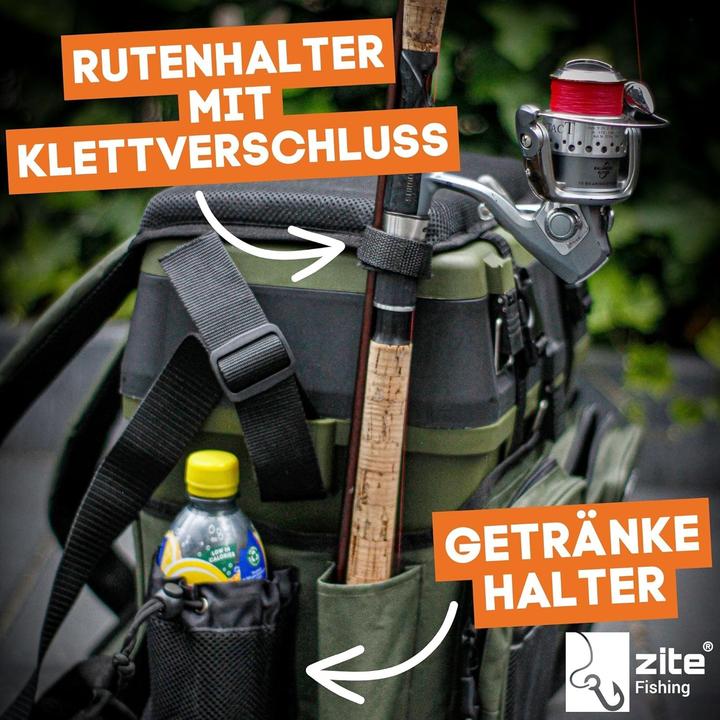 Image du produit Zite Sac à dos de pêche multifonctionnel
