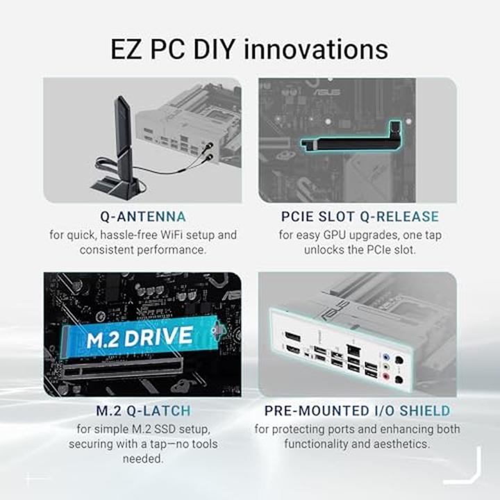Produktbild ASUS PRIME Z890-P WIFI (LGA 1851, Intel Z890, ATX)