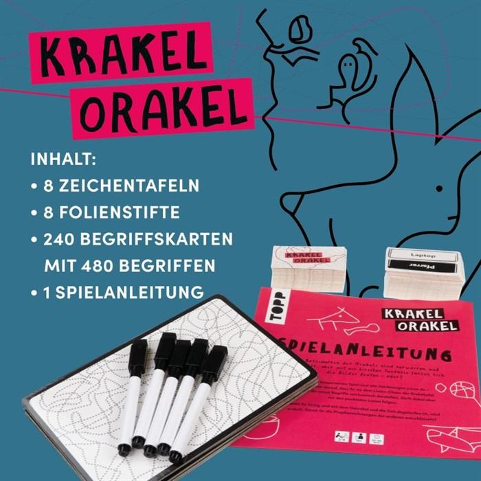 Produktbild Krakel-Orakel – Das Zeichenspiel für alle, die nicht zeichnen können (Deutsch)