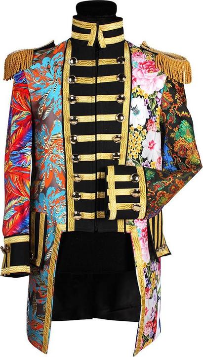 Image du produit Thetru Veste en brocart pour homme "Mix it up", multicolore (3XL)