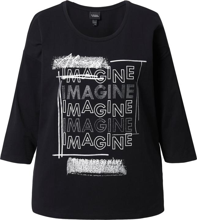 Produktbild Ulla Popken Shirt, Imagine, Rundhalsausschnitt, 3/4-Arm (50, 52)