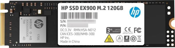 Actual product image HP EX900 (120 GB, M.2 2280)