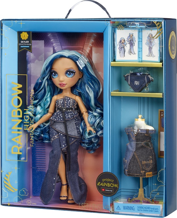 Actual product image Rainbow Fashion doll (assorted)