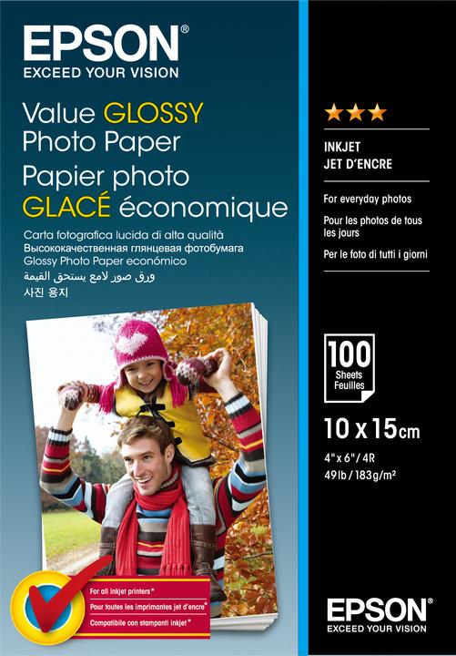 Actual product image Epson Value Glossy (183 g/m², 10 x 15 cm, 100 pcs.)