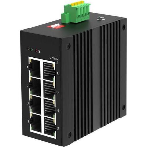RS PRO Switch Ethernet 8 porte non gestite RJ-45 (8 porte), Switch di rete
