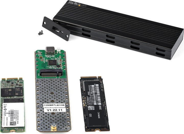 Image du produit StarTech .com Boîtier NVMe SSD (M.2 2230, M.2 2280, M.2 2242, M.2 2260)