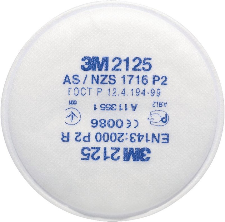 Immagine prodotto 3M Filtro antiparticolato da utilizzare con respiratore Serie 6000, respiratore Serie 7000 2125 (P2 R, 20 x)