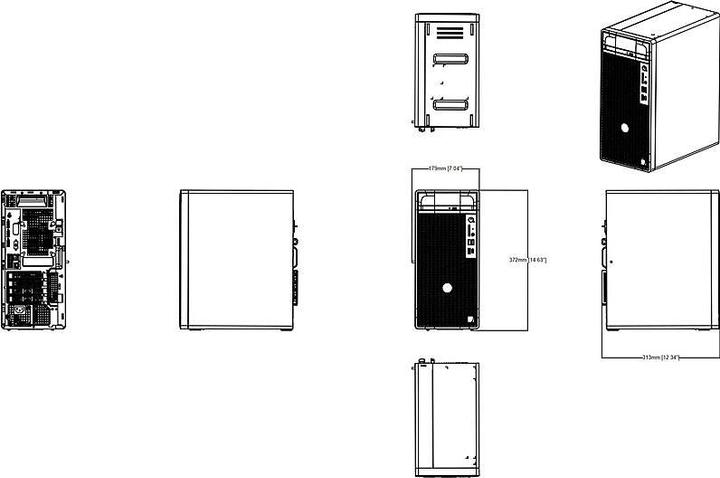 Produktbild Axis S1216 TOWER CAMERA STATION (Gehäuse)