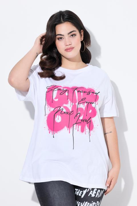 Image du produit Angel of Style T-Shirt, oversized, Graffitti-Schriftzug (50)