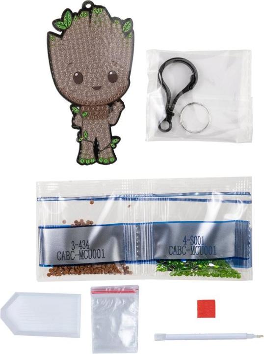 Actual product image Craft Buddy Groot, Crystal Art pendant