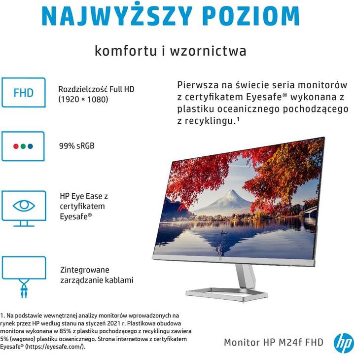 Image du produit HP M24f (1920 x 1080 pixels, 23.80")