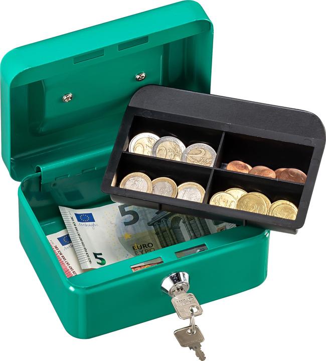 Image du produit Burg Wächter Caissette à monnaie MONEY 5015 green