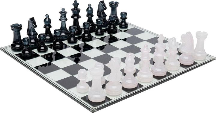 Actual product image Kare Design Deco Object Chess Transparent 60x60cm