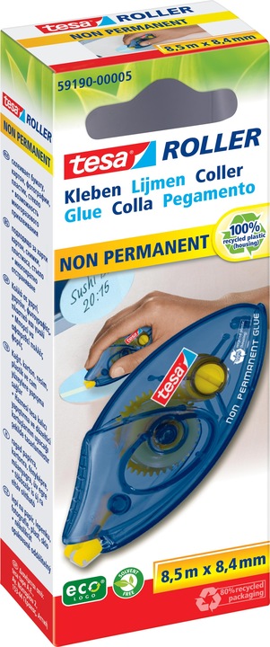 Produktbild tesa Kleberoller ablösbar