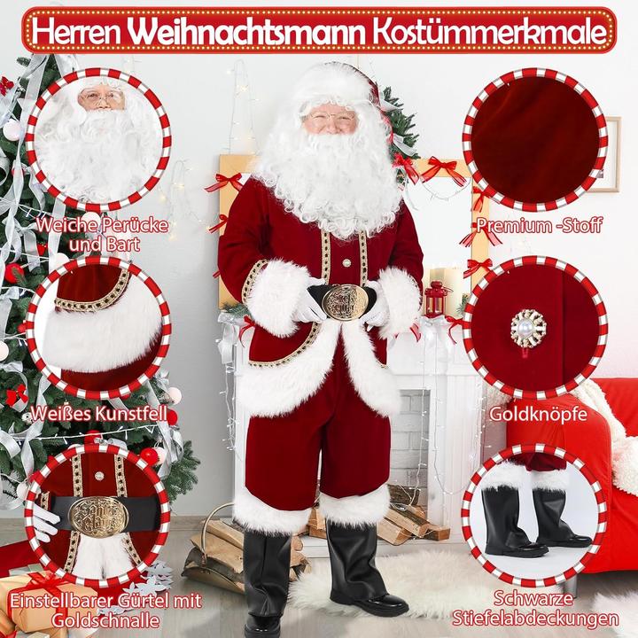 Produktbild Boveco Weihnachtsmann Kostümset (L)
