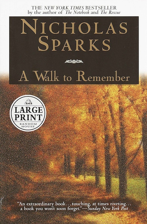 Produktbild A Walk to Remember (Nicholas Sparks, Englisch)