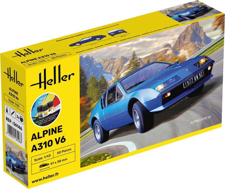 Actual product image Heller STARTER KIT Alpine A310