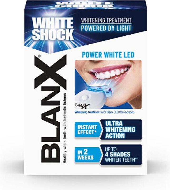 Actual product image Blanx White Shock -Intensive Whitening System + LED -Bite 50 ml (50 ml)