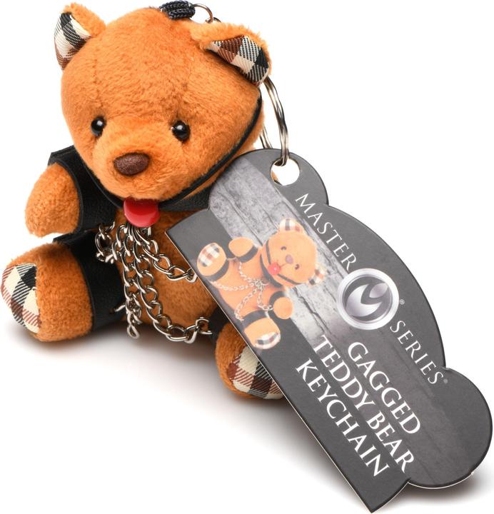 Actual product image Master Series Geknebelter Teddybär Schlüsselanhänger