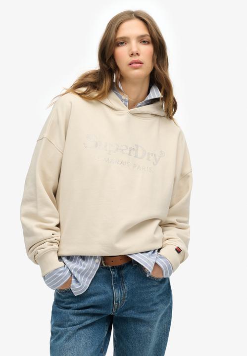 Produktbild Superdry Lässiges Venue Hoodie in Metallic-Optik (XL)