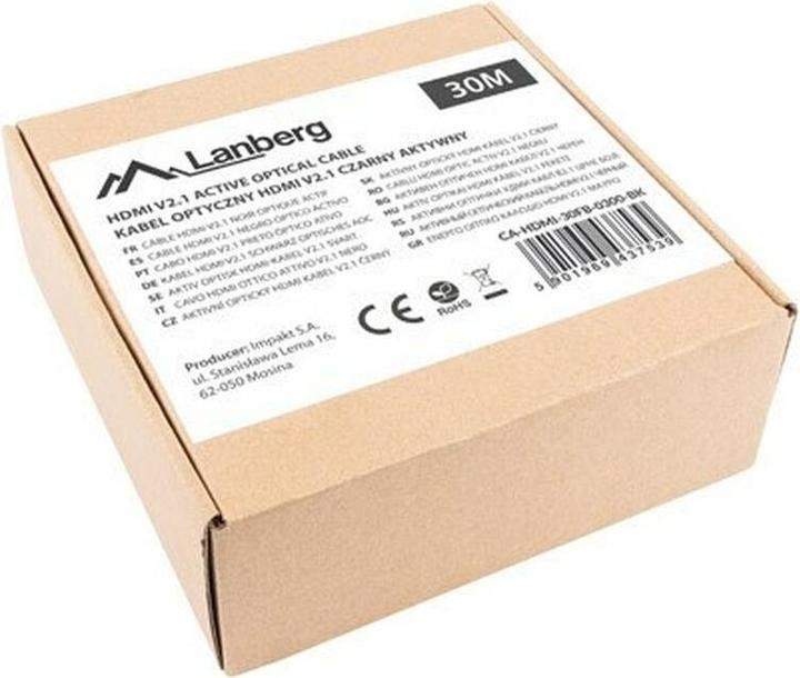 Produktbild Lanberg HDMI (Typ A) — HDMI (Typ A) (30 m)