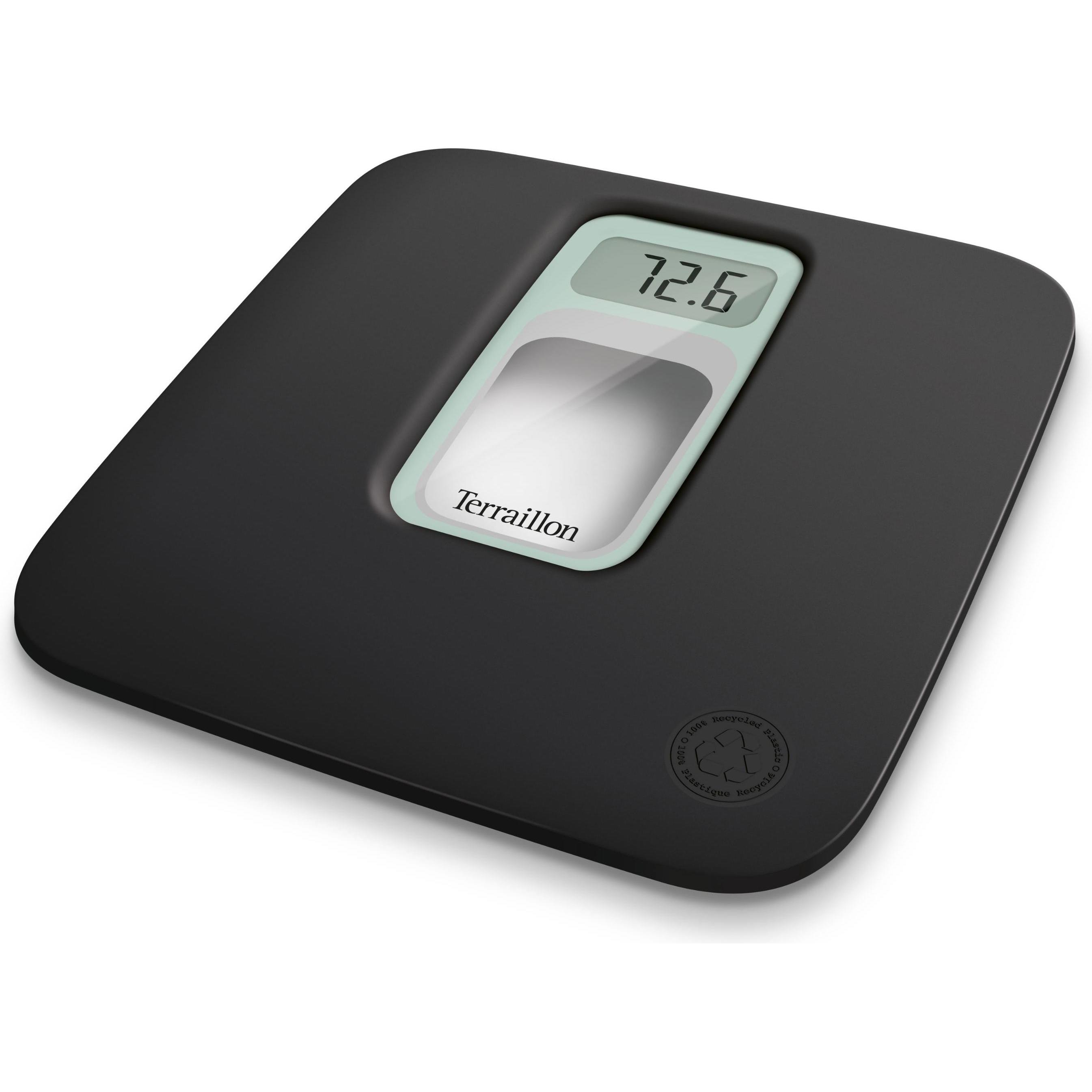 Thumbnail - Terraillon, Personenwaage, Personenwaage Frenchy Schwarz (160 kg)